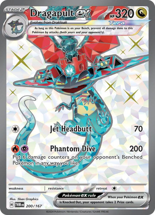 2024 Twilight Masquerade - Dragapult ex 200/167