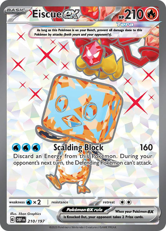 2023 Obsidian Flames - Eiscue ex 210/197