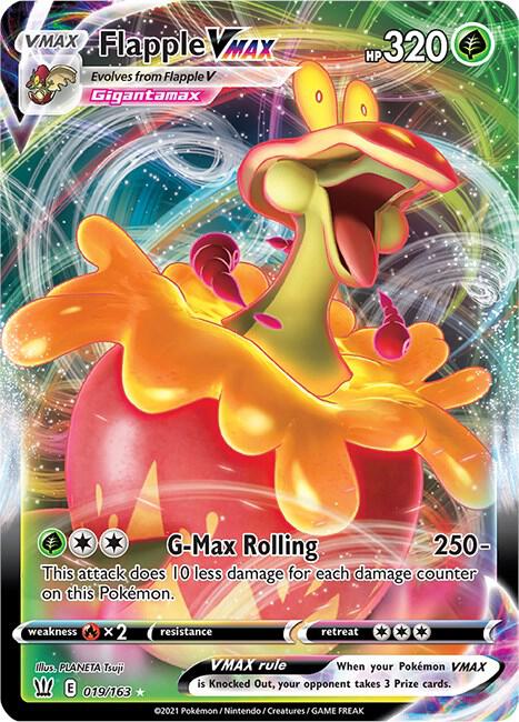 2021 Battle Styles - Flapple VMAX 19/163