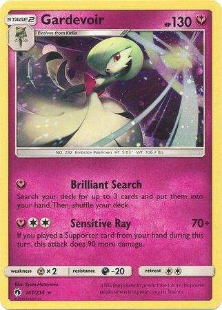 2018 Miscellaneous Cards & Products - Gardevoir 141/214 Cosmos Holo