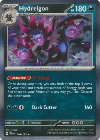 2023 Paldea Evolved - Hydreigon 140/193