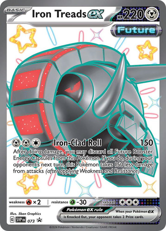 2024 Scarlet & Violet Promo Cards - Iron Treads ex 73