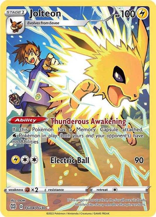2022 Brilliant Stars Trainer Gallery - Jolteon TG04/TG30
