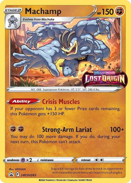 2022 Sword & Shield Promo Cards - Machamp SWSH243