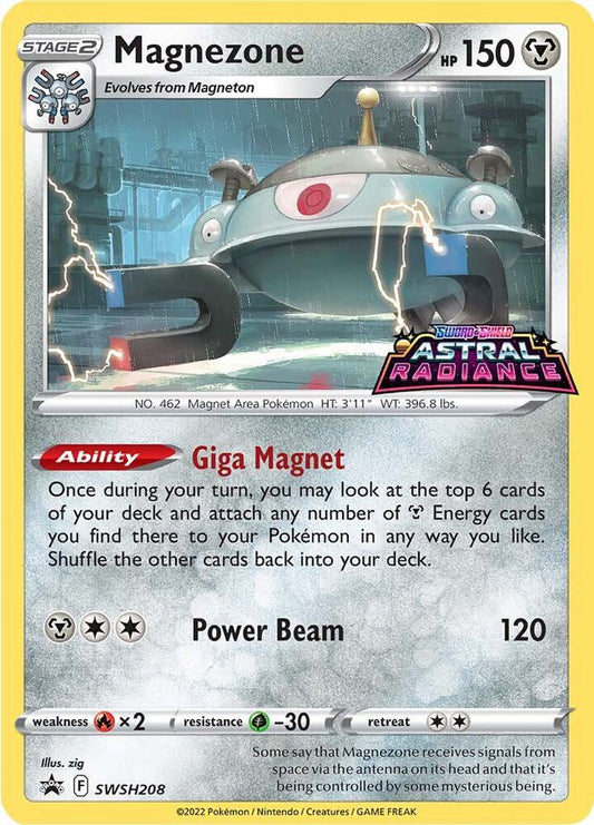 2022 Sword & Shield Promo Cards - Magnezone SWSH208