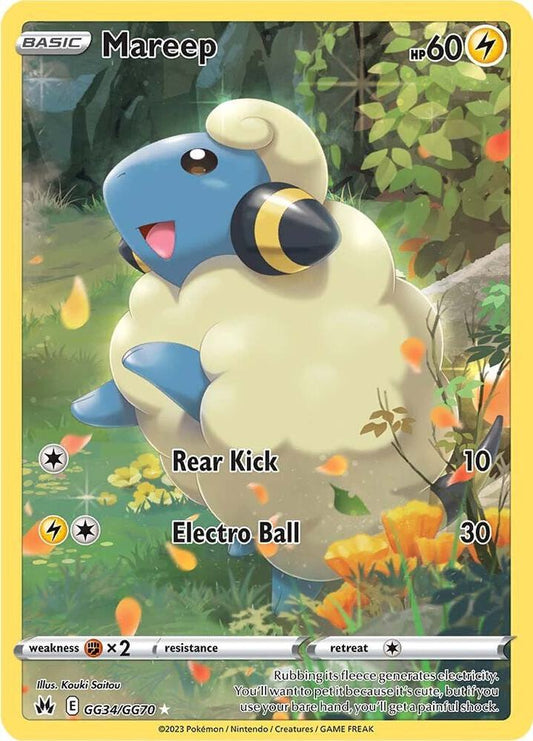 2023 Crown Zenith: Galarian Gallery - Mareep GG34/GG70