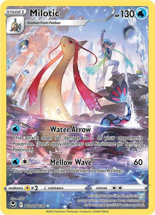 2022 Silver Tempest Trainer Gallery - Milotic TG02/TG30