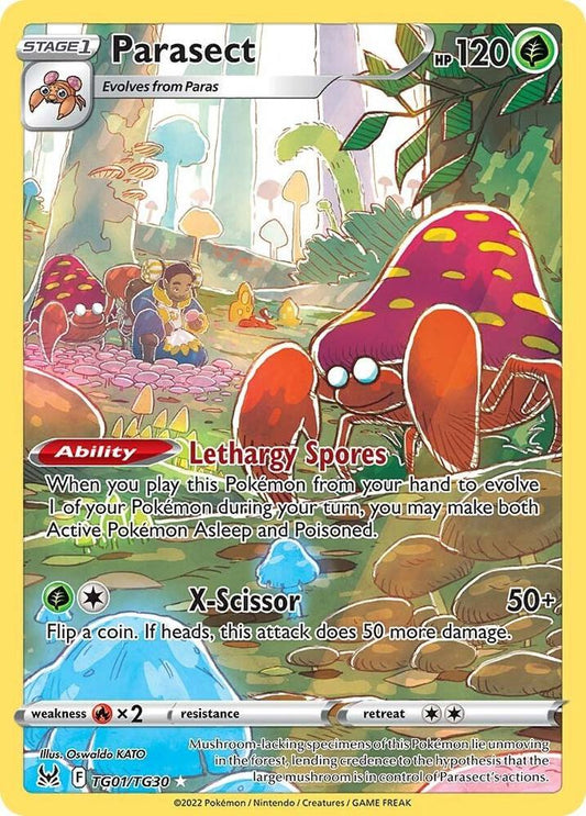 2022 Lost Origin Trainer Gallery - Parasect TG01/TG30