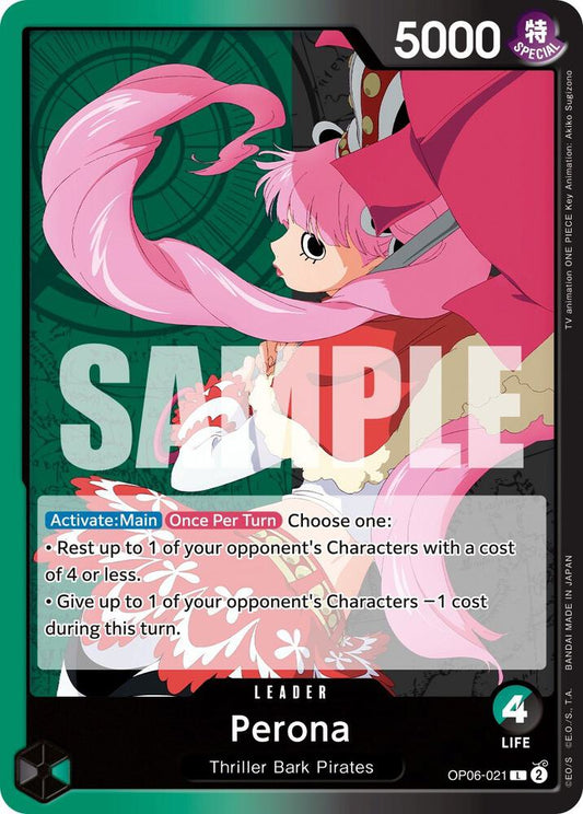 2023 One Piece Wings of the Captain - Perona OP06-021