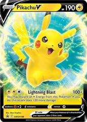 2022 Sword & Shield Promo - Pikachu V SWSH198