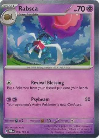 2023 Paldea Evolved - Rabsca 99/193