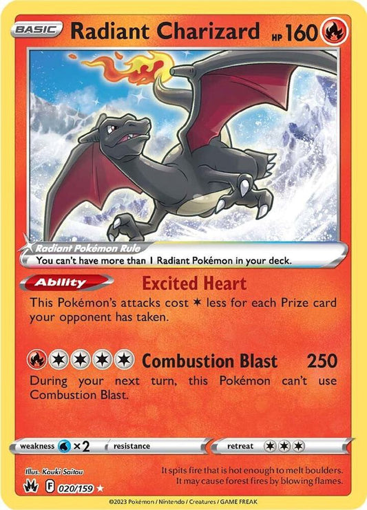 2023 Crown Zenith - Radiant Charizard 20/159