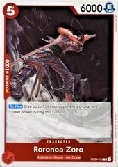 2023 One Piece Kingdoms Of Intrigue - Roronoa Zoro OP04-015