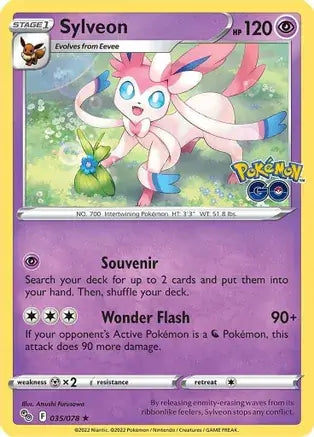 2022 Pokémon GO - Sylveon 35/78