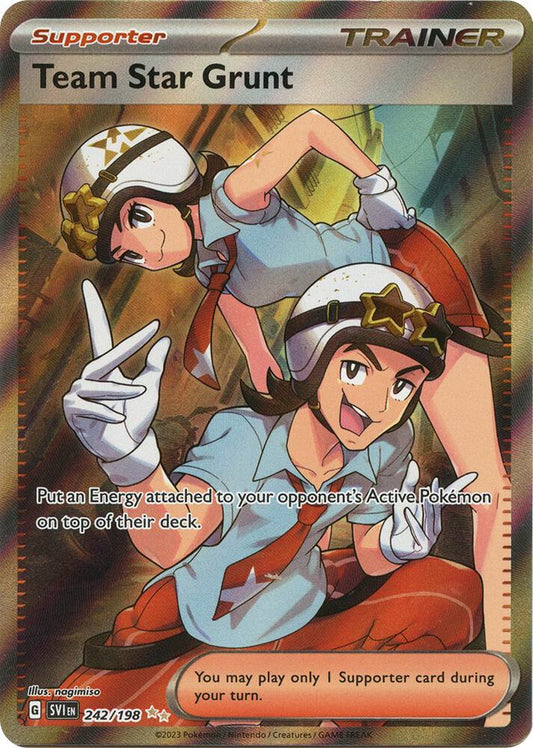 2023 Scarlet & Violet Base Set - Team Star Grunt - 242/198