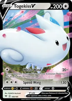 2020 Vivid Voltage - Togekiss V 140/185