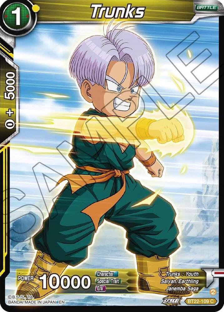 Trunks - Critical Blow BT22-109 C
