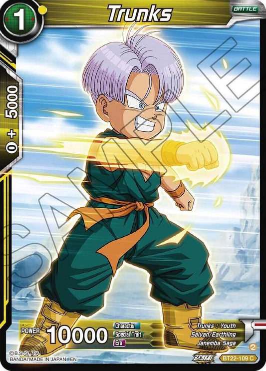 Trunks - Critical Blow BT22-109 C