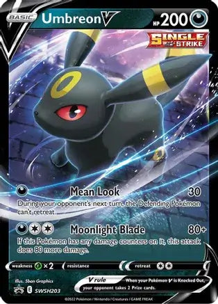 2022 Sword & Shield Promo Cards - Umbreon V SWSH203