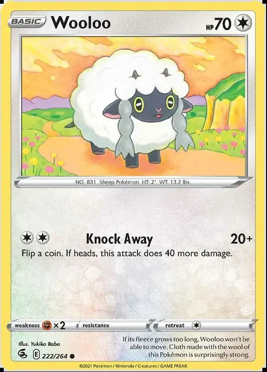 2021 Miscellaneous Cards & Products - Wooloo 222/264