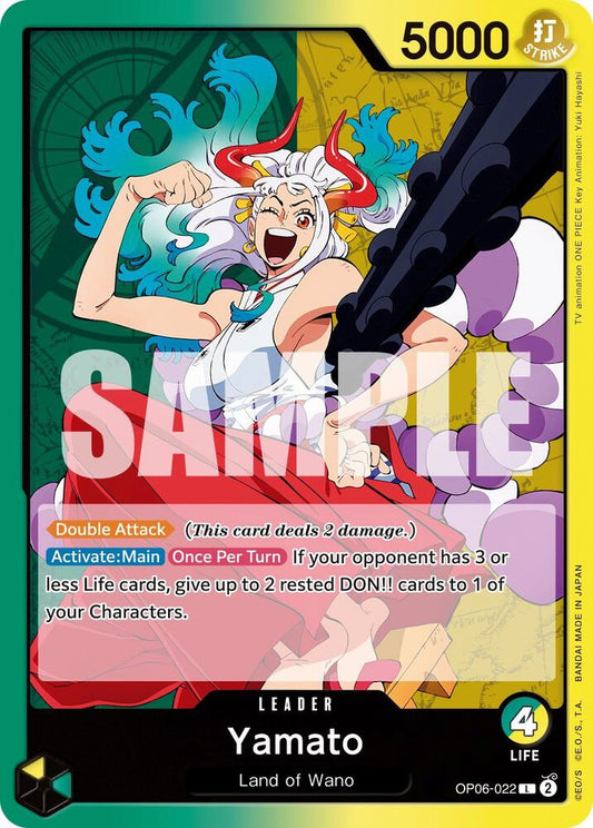 2023 One Piece Wings of the Captain - Yamato OP06-022
