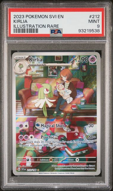 2023 Scarlet & Violet - Kirlia #212 PSA 9