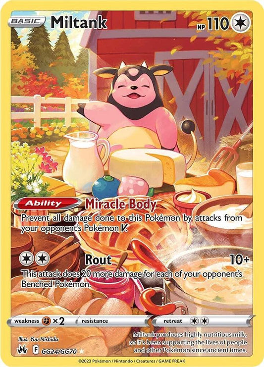 2023 Crown Zenith: Galarian Gallery - Miltank GG24-GG70