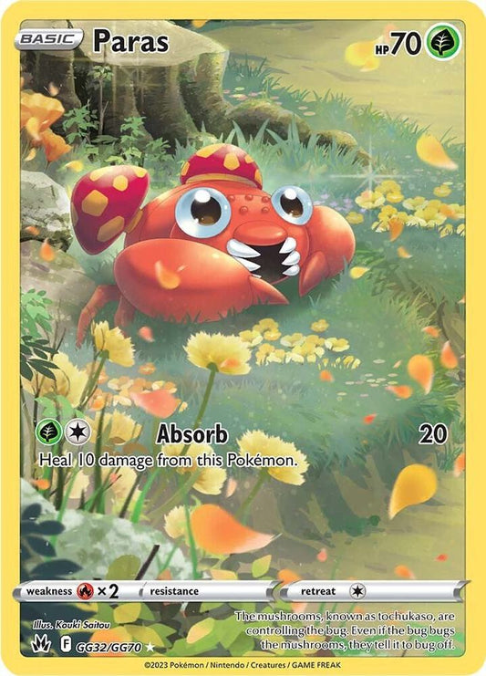 2023 Crown Zenith: Galarian Gallery - Paras GG32/GG70