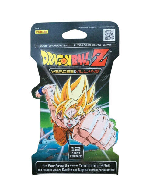 2015 Dragonball Z - Panini Heroes & Villains Blister Pack
