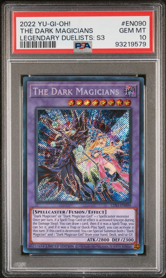 2022 YU-GI-OH! Legendary Duelists - Season 3 The Dark Magicians EN090 PSA 10